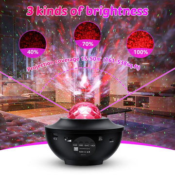 Smart Galaxy Projector with Bluetooth Speaker