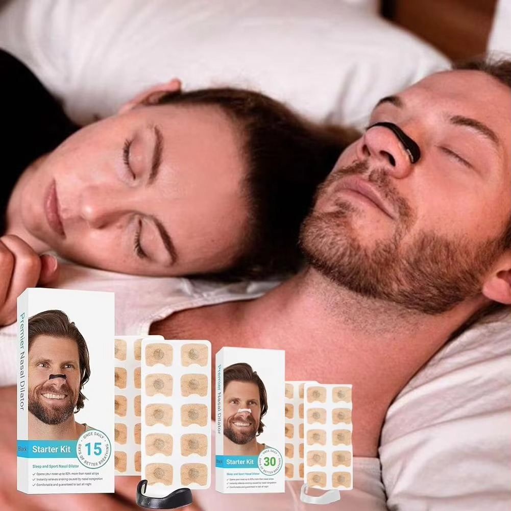 Sleep-Co Magnetic Nose Strips – Breathe Easy, Sleep Better